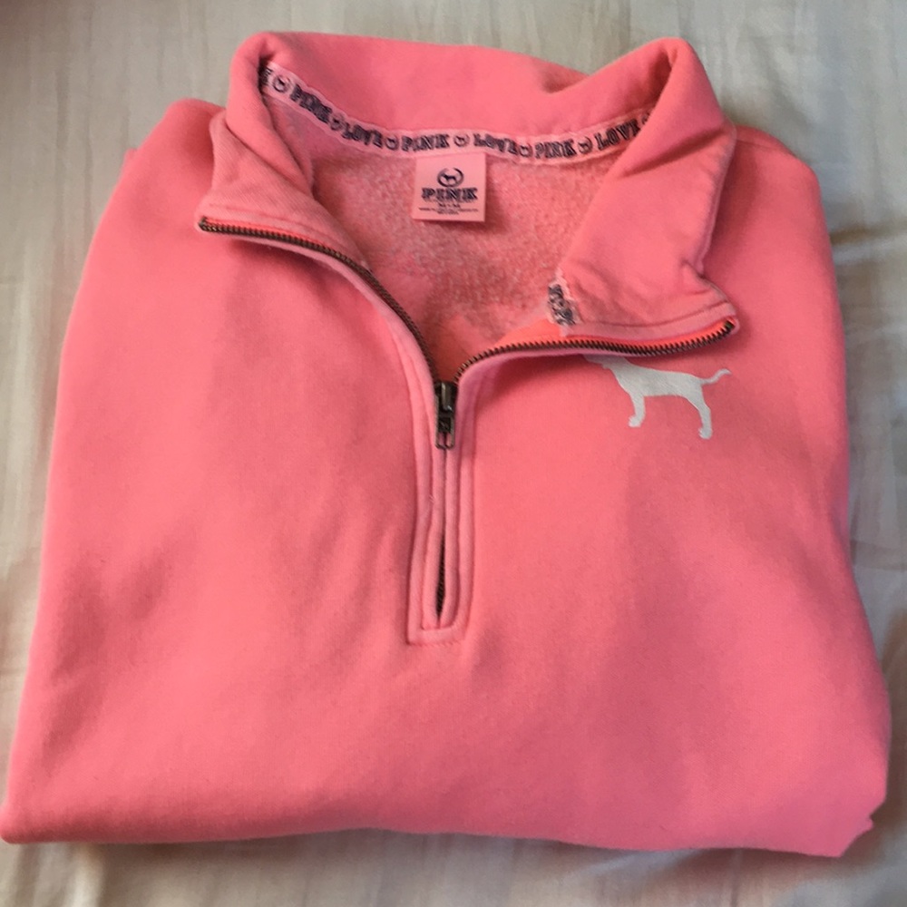 Victoria Secret quarter zip sweatshirt
